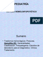 Trastornos Hemorrágicos en La Niñez, Lactancia y Adultos