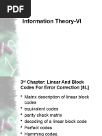 Information Theory-VI