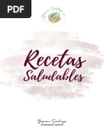 Recetario Saludable III