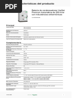 Schneider Electric - Baterías-De-Condensadores-De-Baja-Tensión - VLVAF2P03512AB