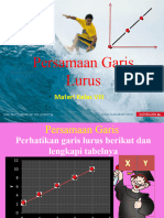 Persamaan Garis Lurus: Materi Kelas VIII