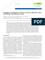 Rheological Investigation of Bitumen Used For Radi