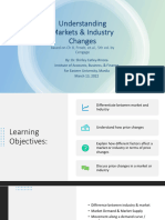 Umderstanding Markets & Industry Changes (With Activity)