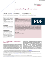 Progressive Myoclonus Epilepsies