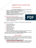 Clase 6 - Abordaje Integral de La Voz en El Ciclo Vital