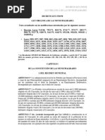 DECRETO-LEY 6769-58 Ley Orgánica Municipalidades