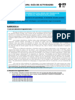 SEM 6 - Guía de Actividades de Lectura