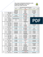 Jadwal Mapel Mts 2022-2023