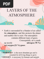 Layers of The Atmosphere