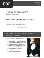 Tuning JSF Applications - J-Spring 2008