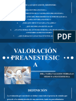 Valoracion Preanestesica