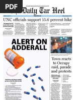 The Daily Tar Heel For November 15, 2011