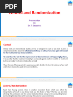 Control and Randomization