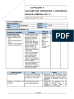 3° Grado - Sesiones Del 22 de Abril