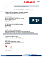 SDS 700076 Sharp Cutting Oils