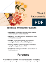 W6 Ratio Analysis