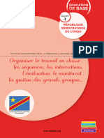 Livret Nº 4 RDC - Organiser Le Travail en Classe Les Séquences Les Interactions L Évaluation Le Monitorat La Gestion Des Grands Groupes