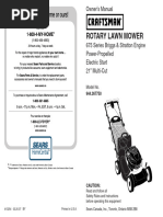 944.367750 Lawn Mower Manual