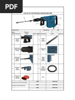 Checklist For Breaker Machine