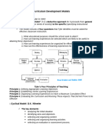 Curriculum Models