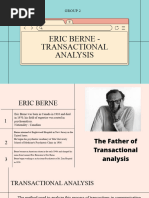 Berne Transactional Analysis