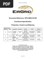 OFS GEN 016 R2 Protection Control Metering