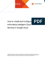 How To: Install and Configure Informatica Intelligent Cloud Services in Google Cloud