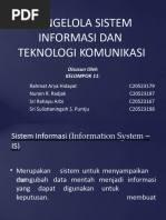 Mengelola Sistem Informasi Dan Teknologi Komunikasi - Kelompok 11