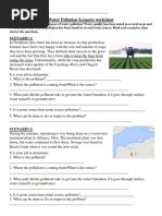 Water Pollution Scenario and Estuary Crossword