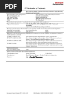 EU Declaration of Conformity: Document Control Number: PCC-0367-J-EN DIR Number: 10000329088/CRT/000/07 1 / 9