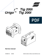 Esab Caddy Origo Tig-200i 402-xxx To 620-xxx