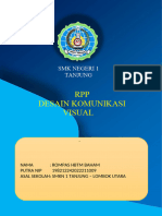 RPP Desain Komunikasi Visual: SMK Negeri 1 Tanjung