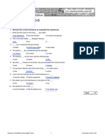 Sol3e Int Cumulative Test 6-9 Test B