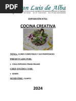 Cocina Creativa (Exposición 01°)