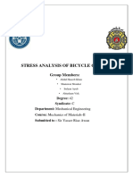 MOM Project (Bicycle Chassis) - SEM 5