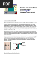 Ejercicio para El Estudiante de Simulación de Puerta