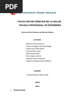 Informe de Test Peruano de Niño de 2 Meses