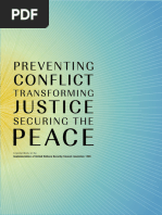 Txt-UN WOMEN. Preventing Conflict, Transforming Justice, Securing The Peace