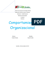 Comportamiento Organizacional