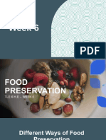 Food Preservation