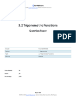 3.2 Trigonometric Functions Medium