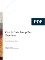 Oracle Data Pump Best Practices