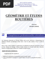 Géométrie Et Étude Routière