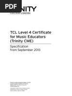 Trinity CME Specification