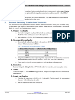 Xtractor Buffer Yeast Sample Preparation Protocol-At-A-Glance - 031616