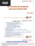 1a.REUNIÓN DE ACADEMIA LOCAL SEM FEB24-JUL24