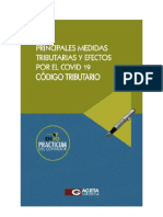 Medidas Tributarias y Efectos Del COVID 19