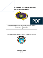 Guía Plan y Tesis Posgrado Uncp