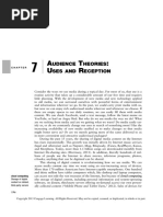 Audience Theories - Uses and Reception (Baran & Davis, 2015)