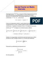 5.7 Serie de Fourier en Un Medio Intrevalo